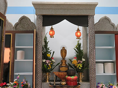 信行寺寺へ送骨納骨